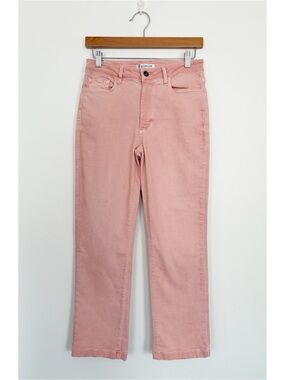 Morrison Denim || The Friend Slim Straight Jeans in Pink Champagne 27 NWT
